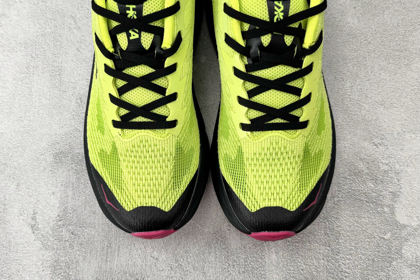 HOKA ONE ONE Challenger 8 "Lime / Black / Pink" All-Terrain Running Shoes
