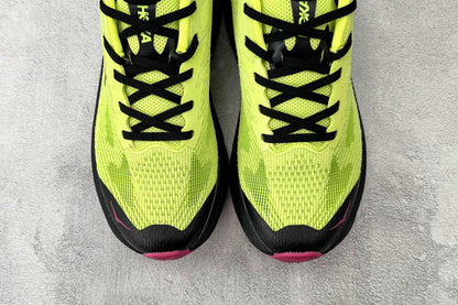 HOKA ONE ONE Challenger 8 "Lime / Black / Pink" All-Terrain Running Shoes