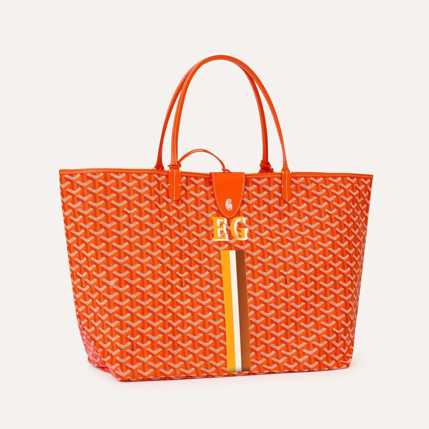 Goyard Saint Louis GM bag Stripes and Initials