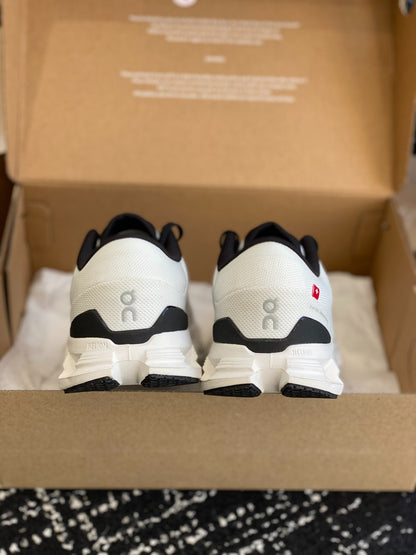 On Cloud X White Black Mesh Cross Training Jogging Sneakers