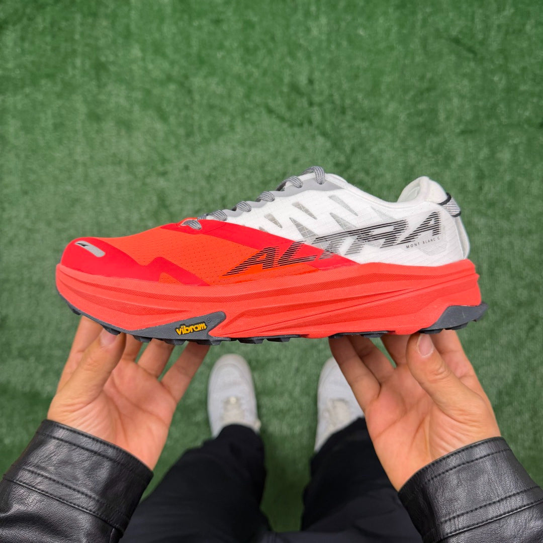 Altra Mont Blanc Coral White Men Women Lightweight Trail Running Shoes