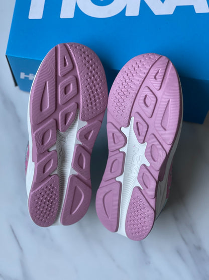 Hoka Rincon 4 Running Shoe Light Teal | Rose Red