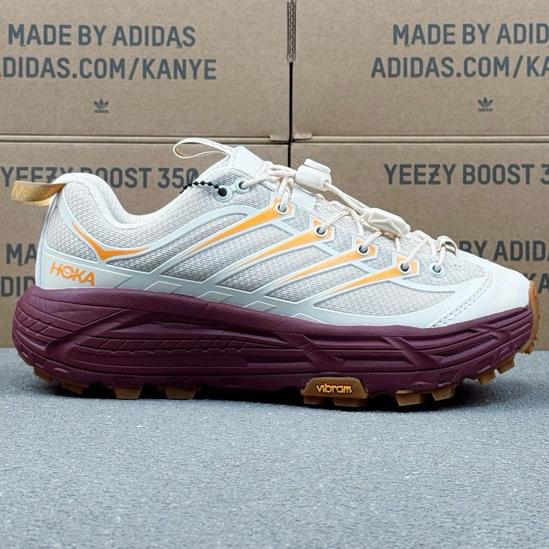 Hoka Mafate Three2 Gray-blue | Orange