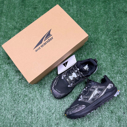 Altra Lone Peak 7 Black Grey Camo Zero Drop Breathable Trail Running Sneakers