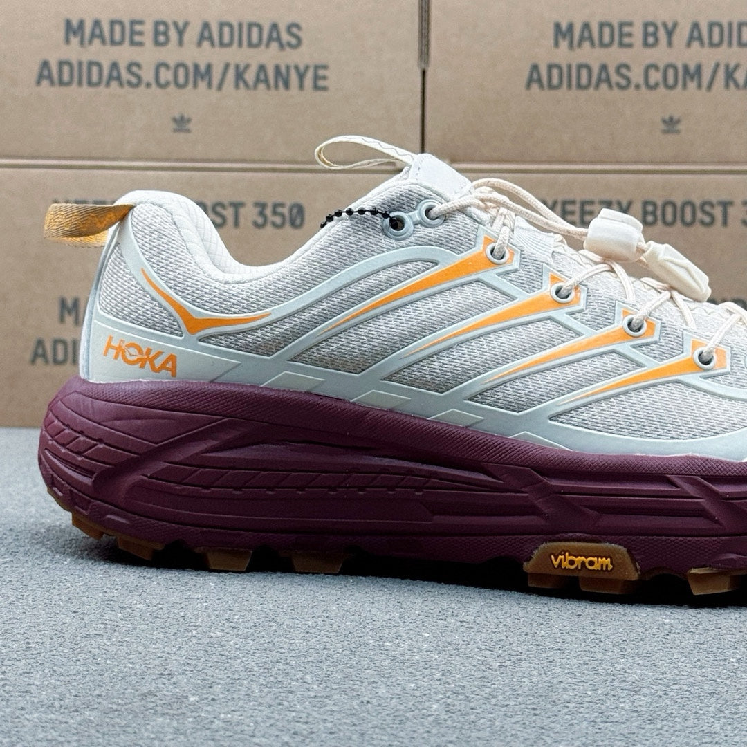 Hoka Mafate Three2 Gray-blue | Orange