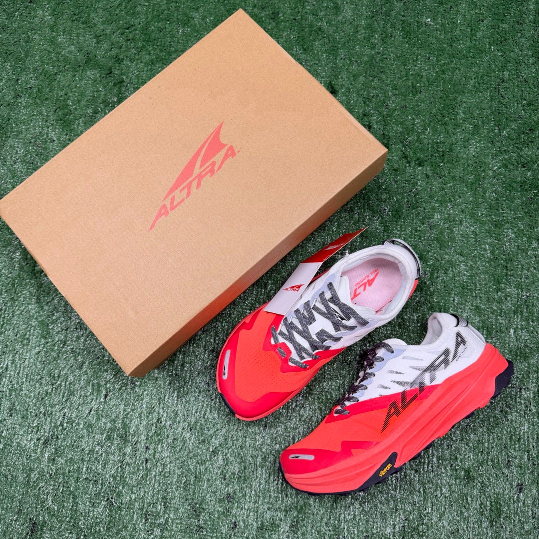 Altra Mont Blanc Coral White Men Women Lightweight Trail Running Shoes