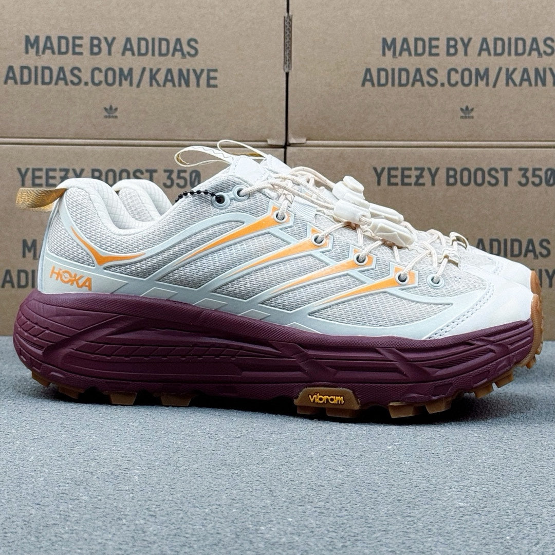 Hoka Mafate Three2 Gray-blue | Orange