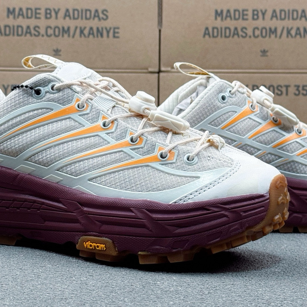 Hoka Mafate Three2 Gray-blue | Orange