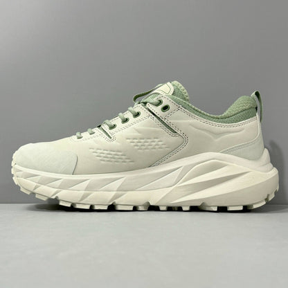 HOKA Kaha Low GTX Green | Grayish White