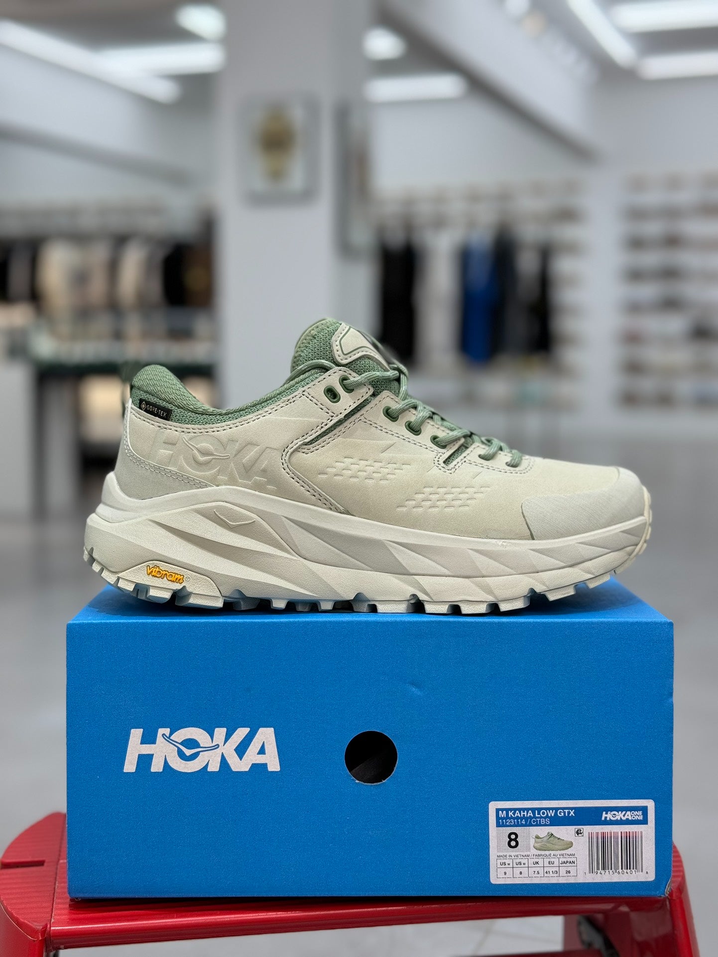 HOKA Kaha Low GORE-TEX Elite Terrain System Green | Khaki