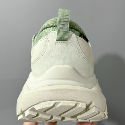 HOKA Kaha Low GTX Green | Grayish White