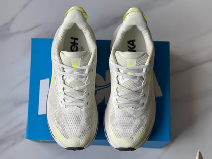 HOKA Challenger 8 White/Neon Hoka Citrus