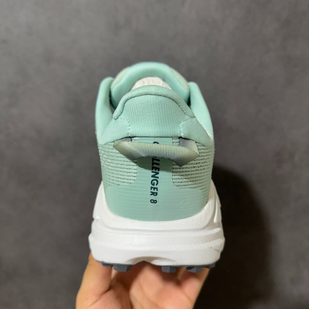 HOKA Challenger 8 All-Terrain Sneakers - Mint Green
