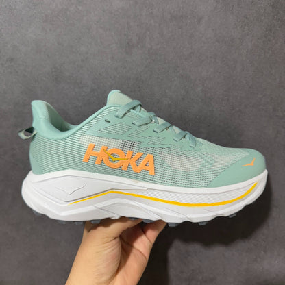 HOKA Challenger 8 All-Terrain Sneakers - Mint Green