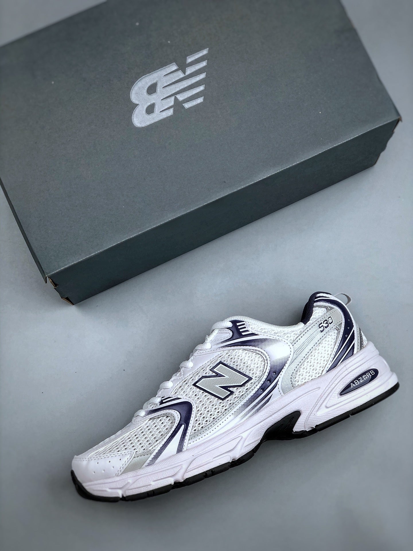 New Balance 530 "White/Navy" Sneakers