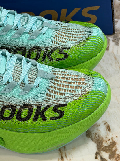 Brooks Unisex Hyperion Elite 5 Carbon-Plated Road Racing Shoes Green