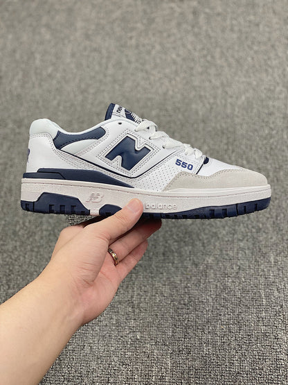 New Balance 550 White Navy Grey