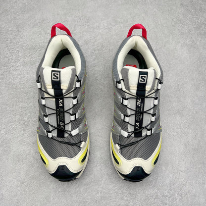 Salomon XA Pro 3D Yellow Silver Pink Men Women Outdoor Shoes