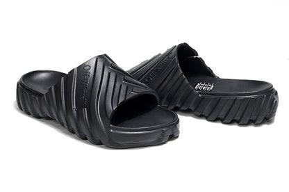 Off-White Tread Slides Black