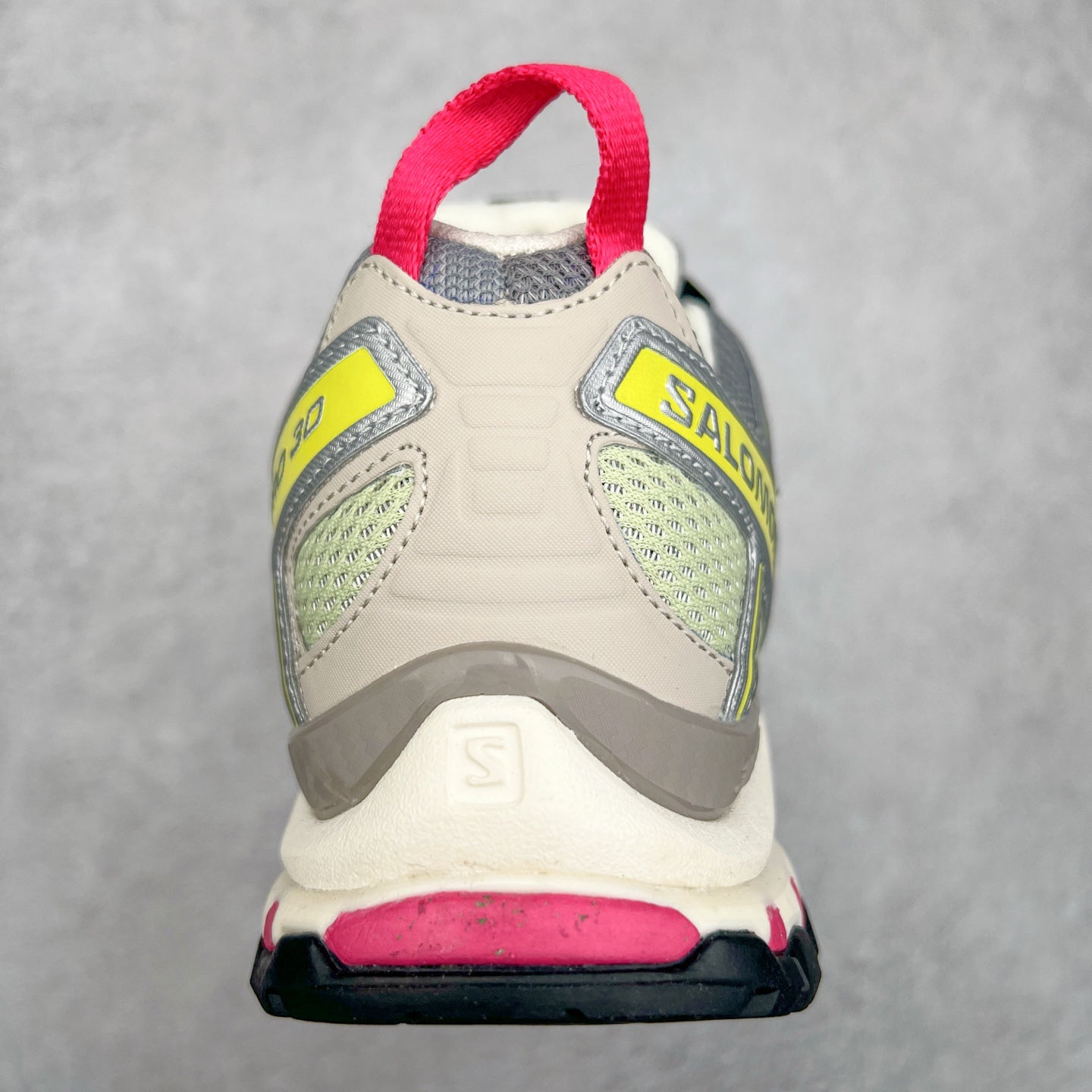 Salomon XA Pro 3D Yellow Silver Pink Men Women Outdoor Shoes