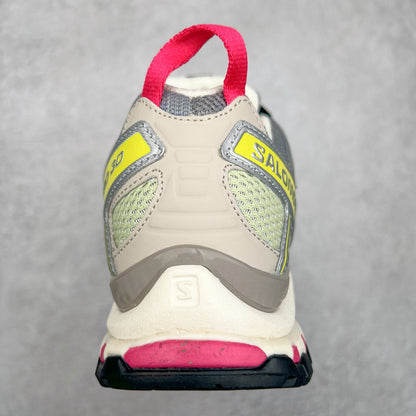 Salomon XA Pro 3D Yellow Silver Pink Men Women Outdoor Shoes