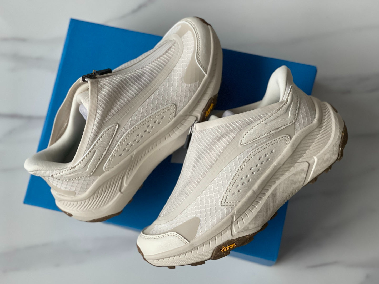 Hoka Project Transport Zip Sneaker Off-white