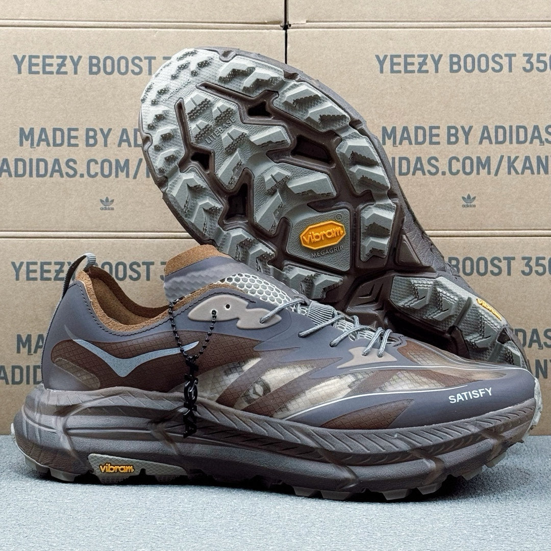 Hoka Mafate Speed 4 Lite Light Roast|Oatmilk