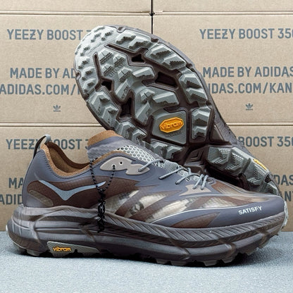 Hoka Mafate Speed 4 Lite Light Roast|Oatmilk