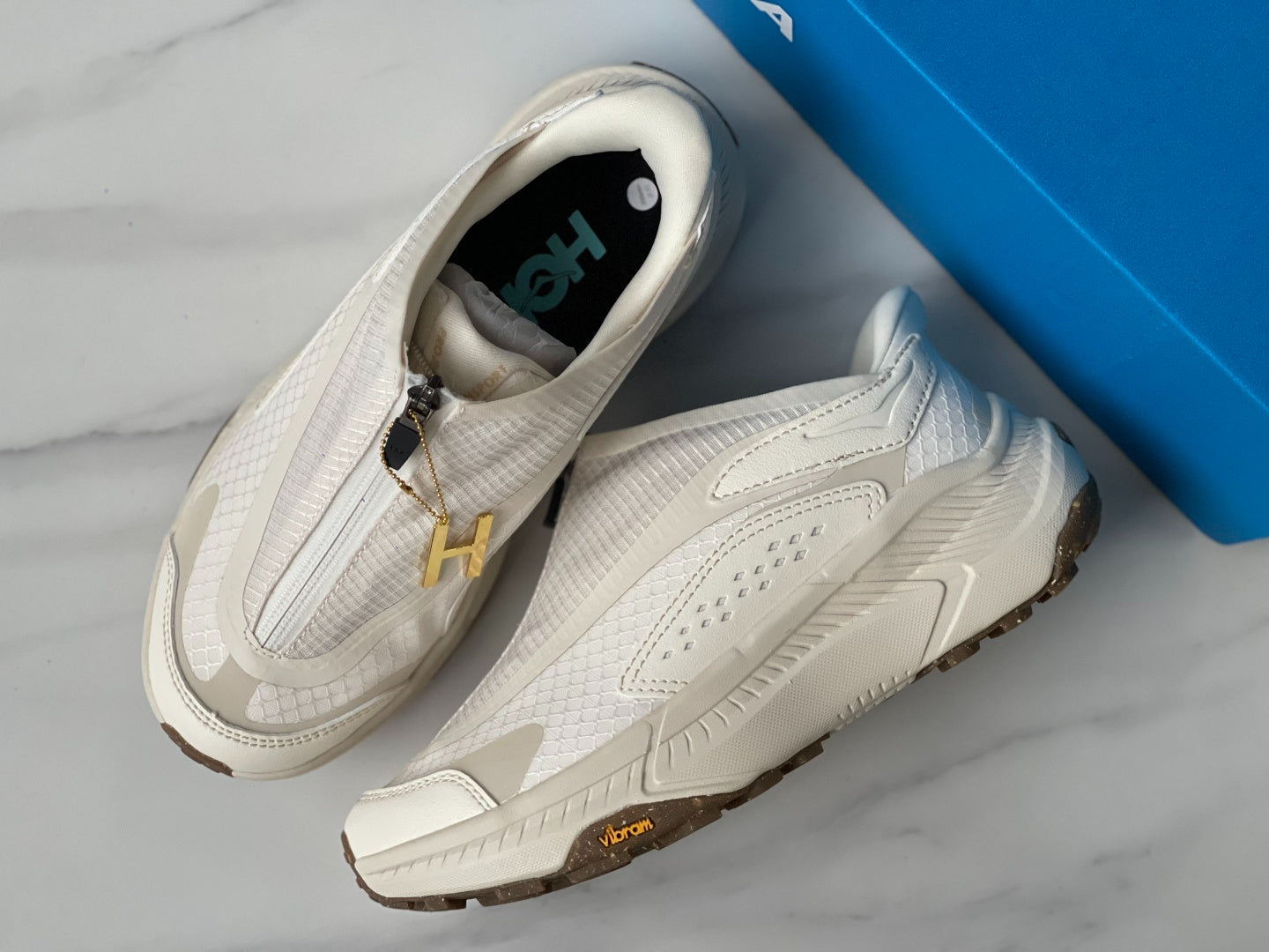 Hoka Project Transport Zip Sneaker Off-white