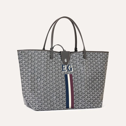 Goyard Saint Louis GM bag Stripes and Initials