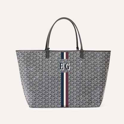 Goyard Saint Louis GM bag Stripes and Initials
