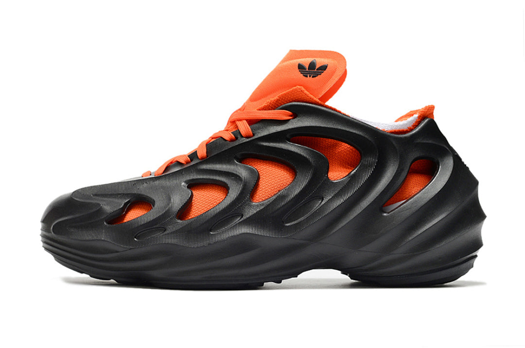 Adidas Originals AdiFOM Q "Core Black/Impact Orange" Sneakers