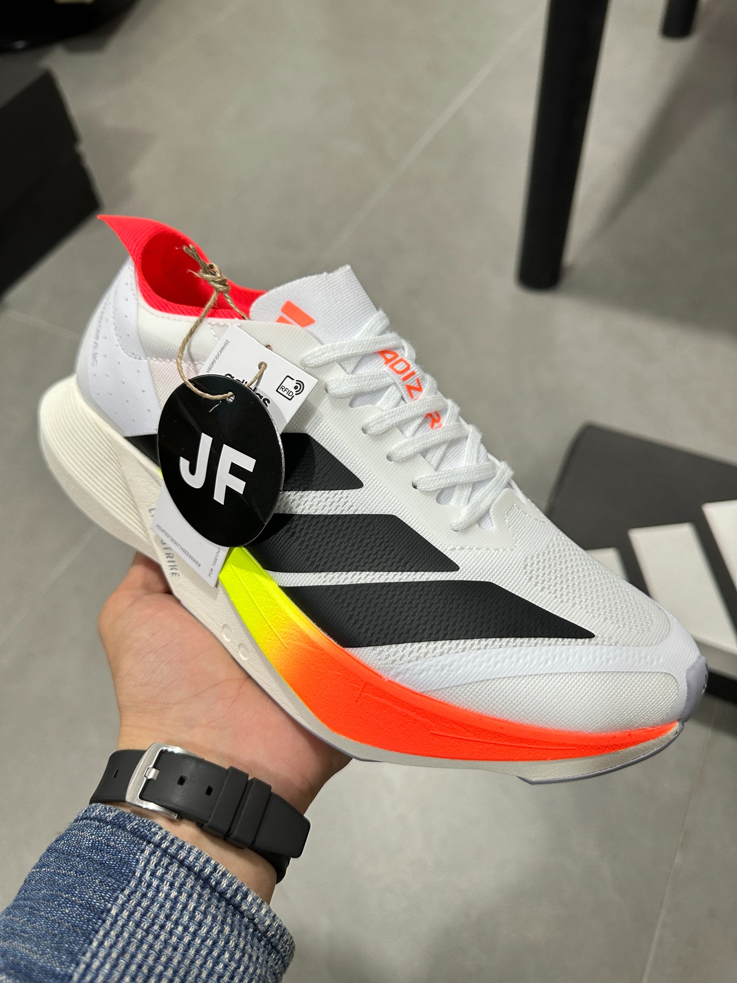 Adidas Adizero Drive RC Running Shoes White | Rainbow