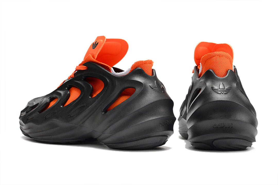 Adidas Originals AdiFOM Q "Core Black/Impact Orange" Sneakers
