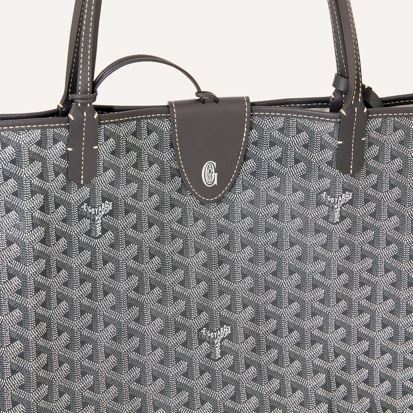 Goyard Saint Louis GM bag Stripes and Initials