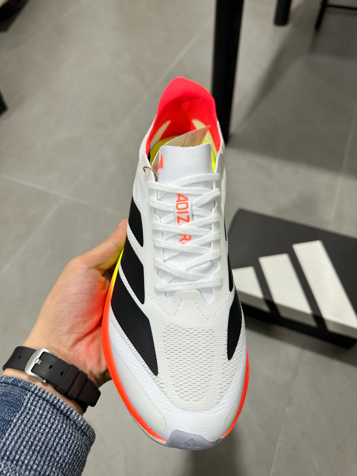 Adidas Adizero Drive RC Running Shoes White | Rainbow