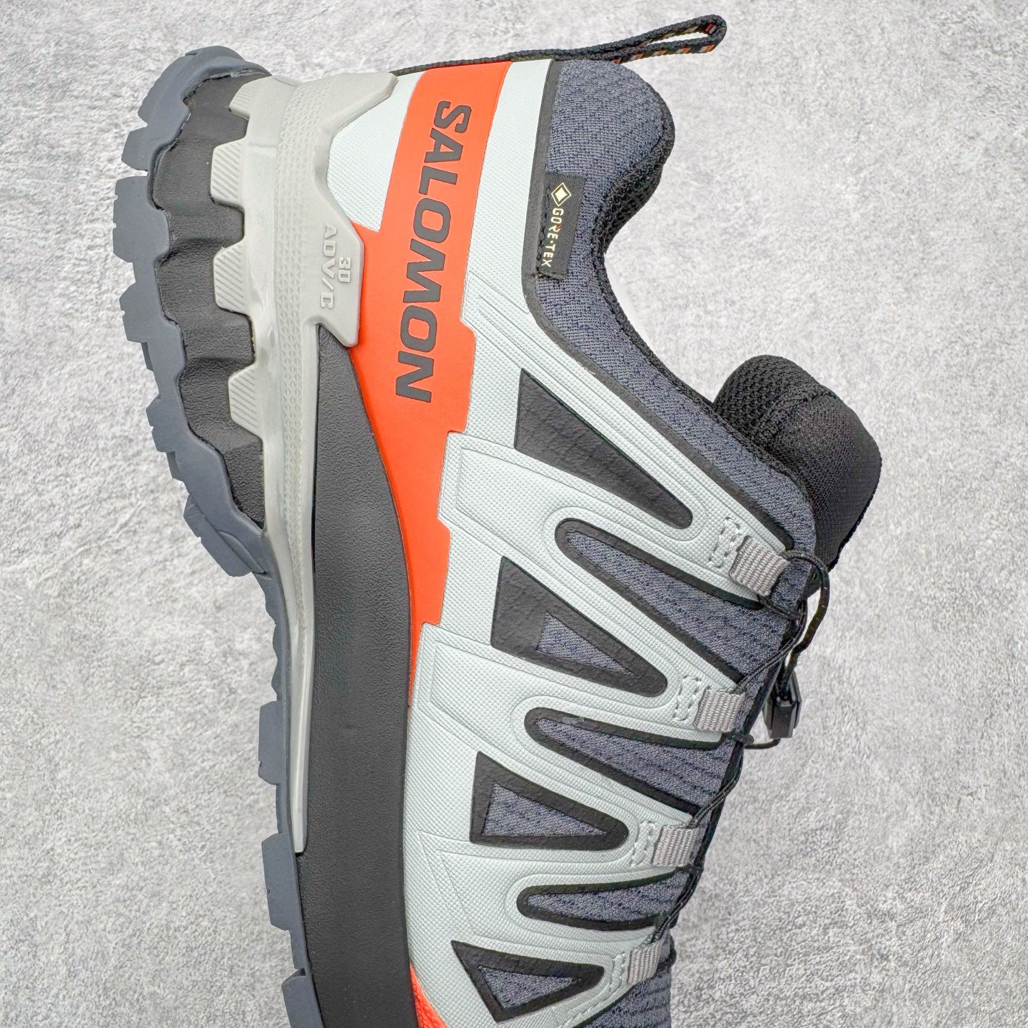 Salomon XA Pro 3D V9 GTX Grey Orange Men Women Waterproof Shoes