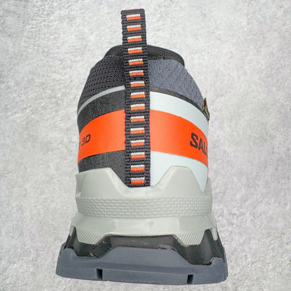 Salomon XA Pro 3D V9 GTX Grey Orange Men Women Waterproof Shoes