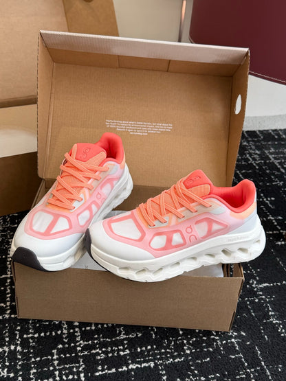 Cloudtilt Remix White Coral Cloud Cushion Running Sneakers Fresh Gradient Pink Commuter Shoes