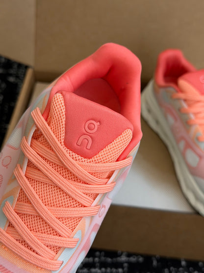 Cloudtilt Remix White Coral Cloud Cushion Running Sneakers Fresh Gradient Pink Commuter Shoes