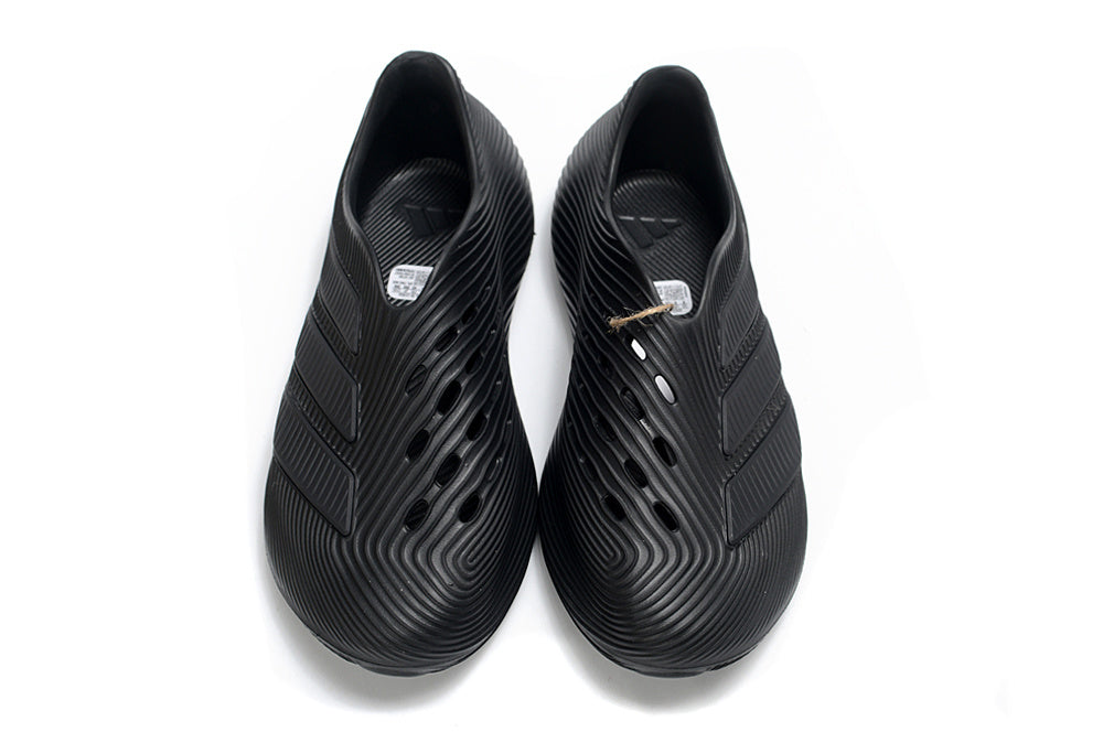 Adidas Purechill Core Black White Slip-On Recovery Shoes KI0072