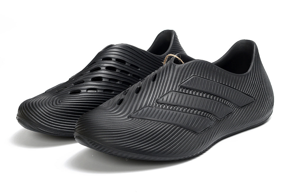 Adidas Purechill Core Black White Slip-On Recovery Shoes KI0072