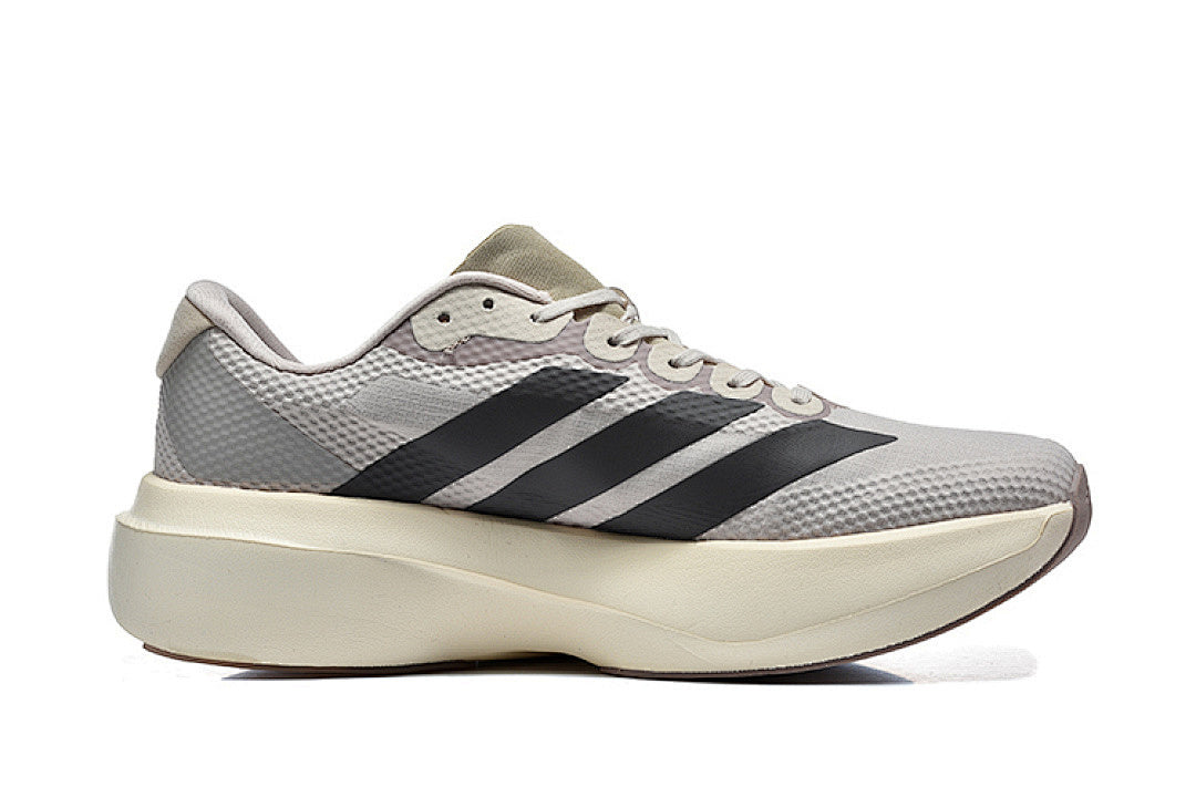 Adidas Adizero Evo SL Running Shoes in Grey / Off-White / Black
