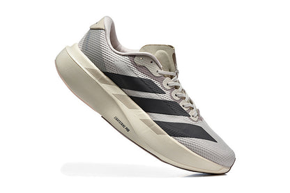 Adidas Adizero Evo SL Running Shoes in Grey / Off-White / Black