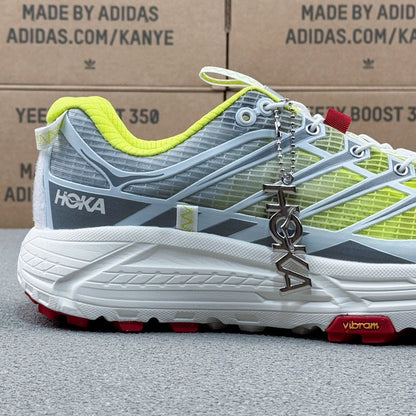 Hoka Mafate Three2 Fluorescent | Gray