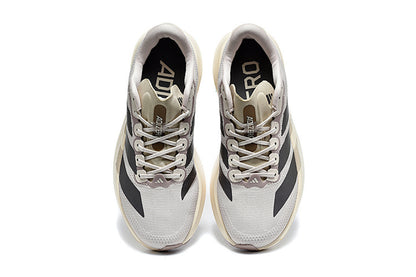 Adidas Adizero Evo SL Running Shoes in Grey / Off-White / Black
