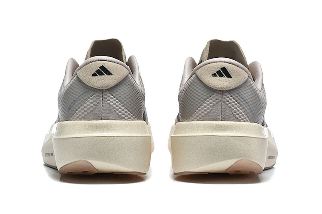 Adidas Adizero Evo SL Running Shoes in Grey / Off-White / Black