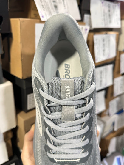 Brooks Ghost 17 Men's Neutral Road Running Shoes (Primer Grey/Oyster Mushroom)