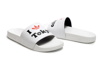 Adidas Originals Adilette "I Love Tokyo" Slide Sandals GX6960