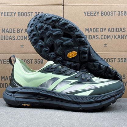 Hoka Mafate Speed 4 Black | Mint Green